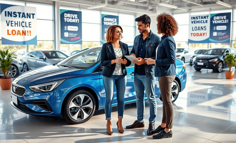 Sofortfahrzeugkredit für sofortige Autofinanzierung