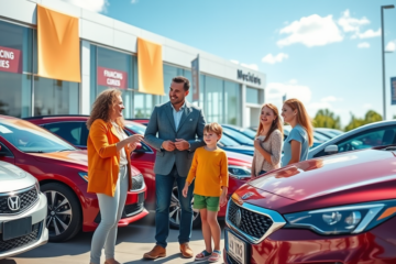 Ein Bild eines modernen Autos, das symbolisch für einen Automobilkredit steht.